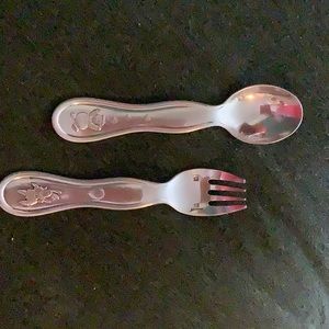 Baby spoon and fork
